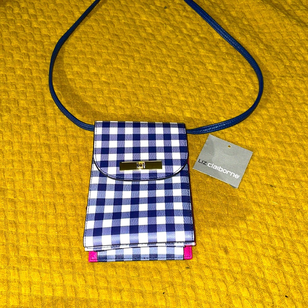 Liz Claiborne Kathia Crossbody Gingham